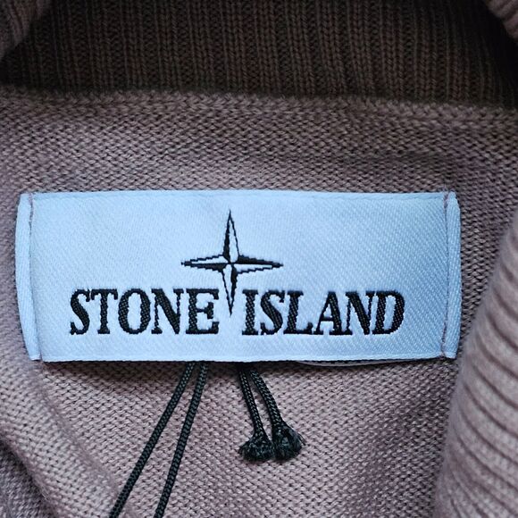 Stone Island Sweater Lavender 7715525C4 2022 Roll Neck Knit size Large $533 NWT - Picture 2 of 7